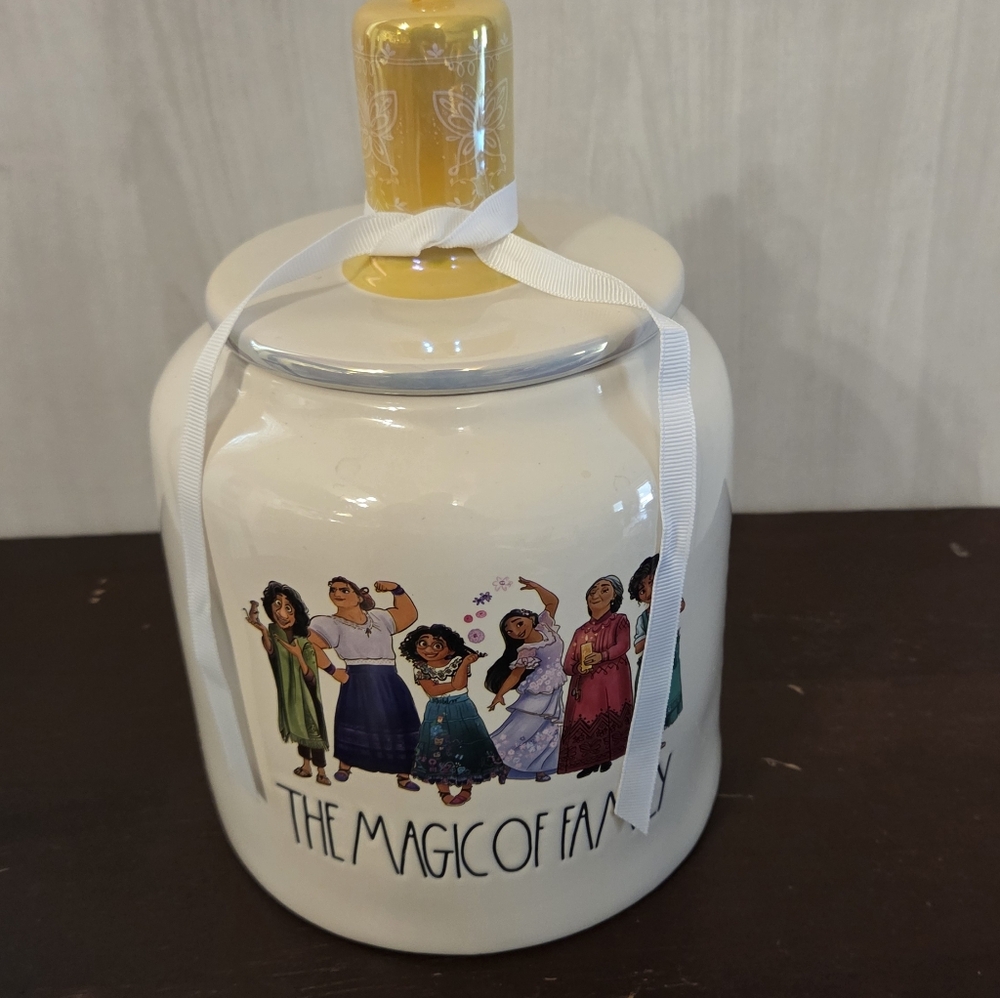 Rae Dunn Disney Family Magic Cookie Jar